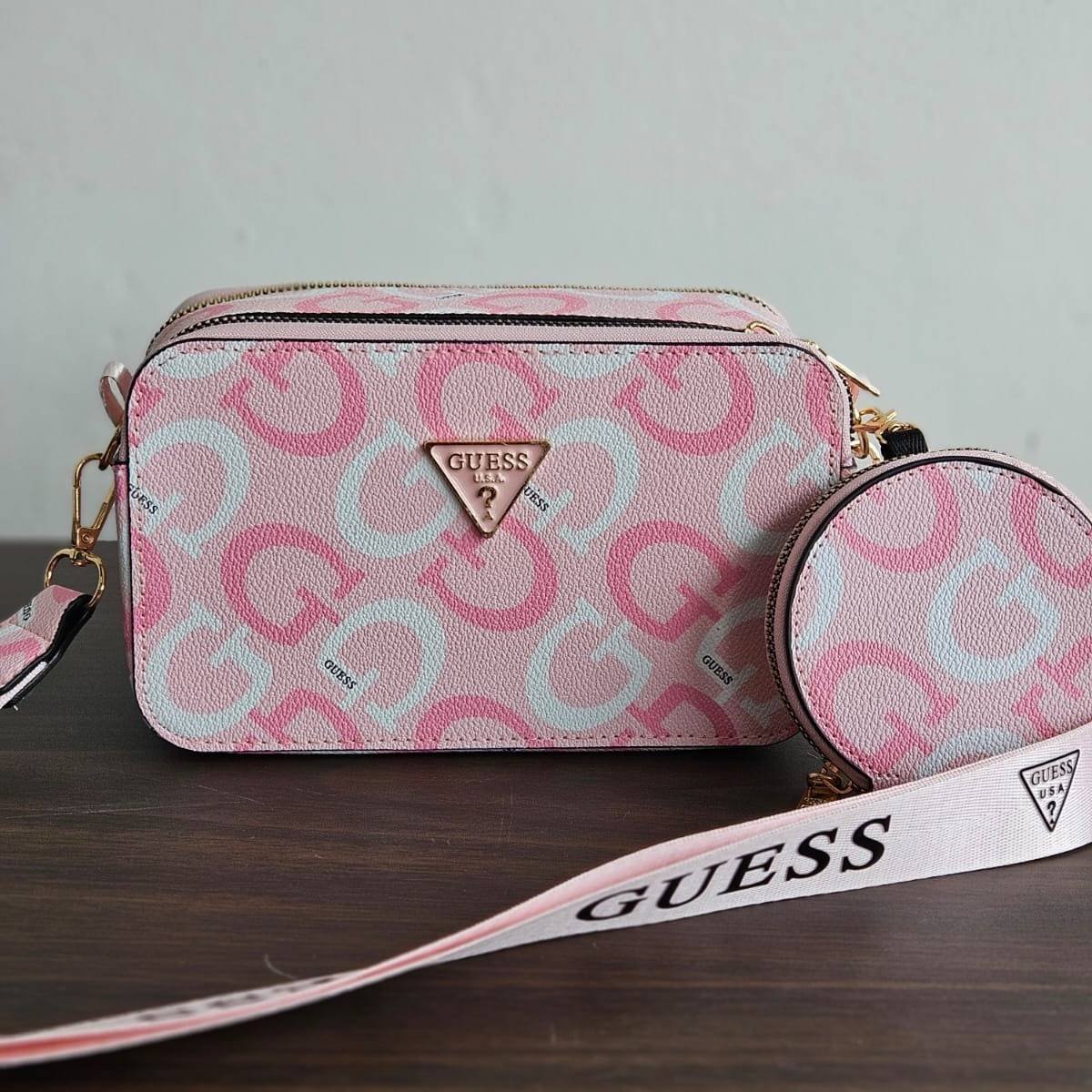 CARTERA 2 PIEZAS GUESS