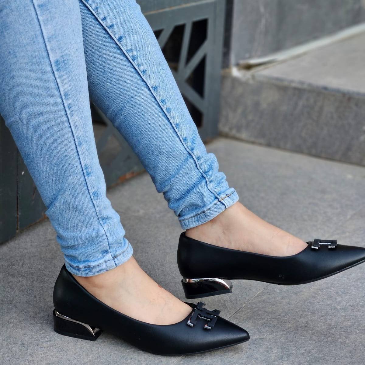 ZAPATO SEÑORIAL PARA DAMA BLACK