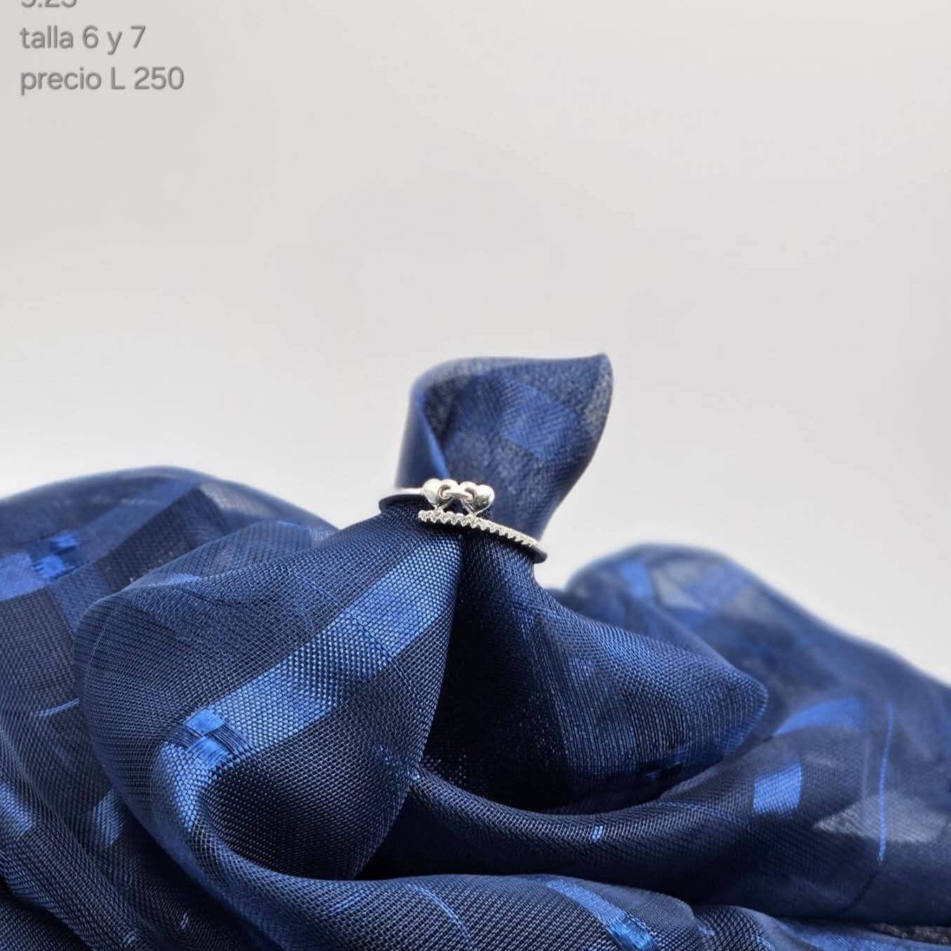 ANILLO PLATA CORAZON 
