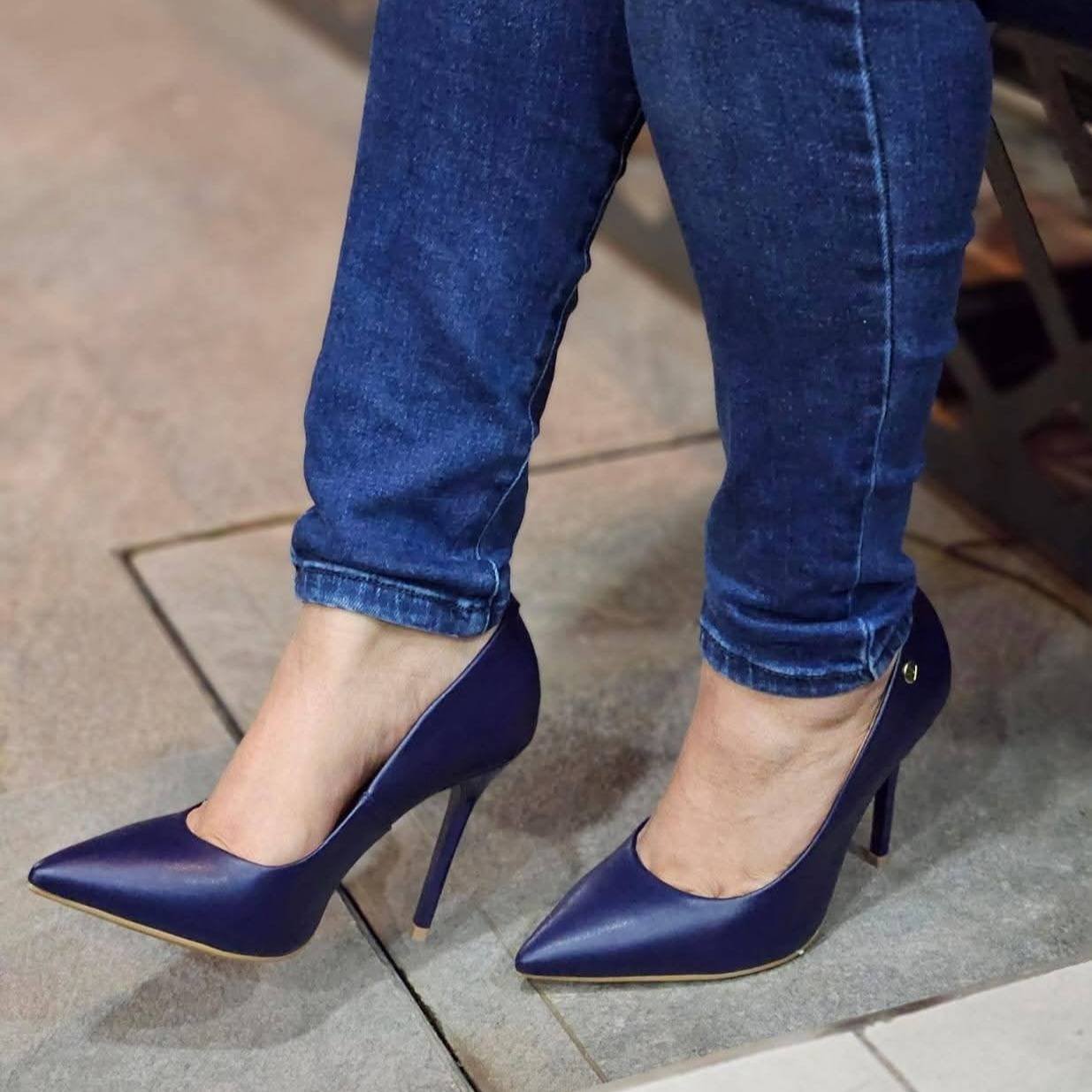 TACON STILETTO PELICA MARINA
