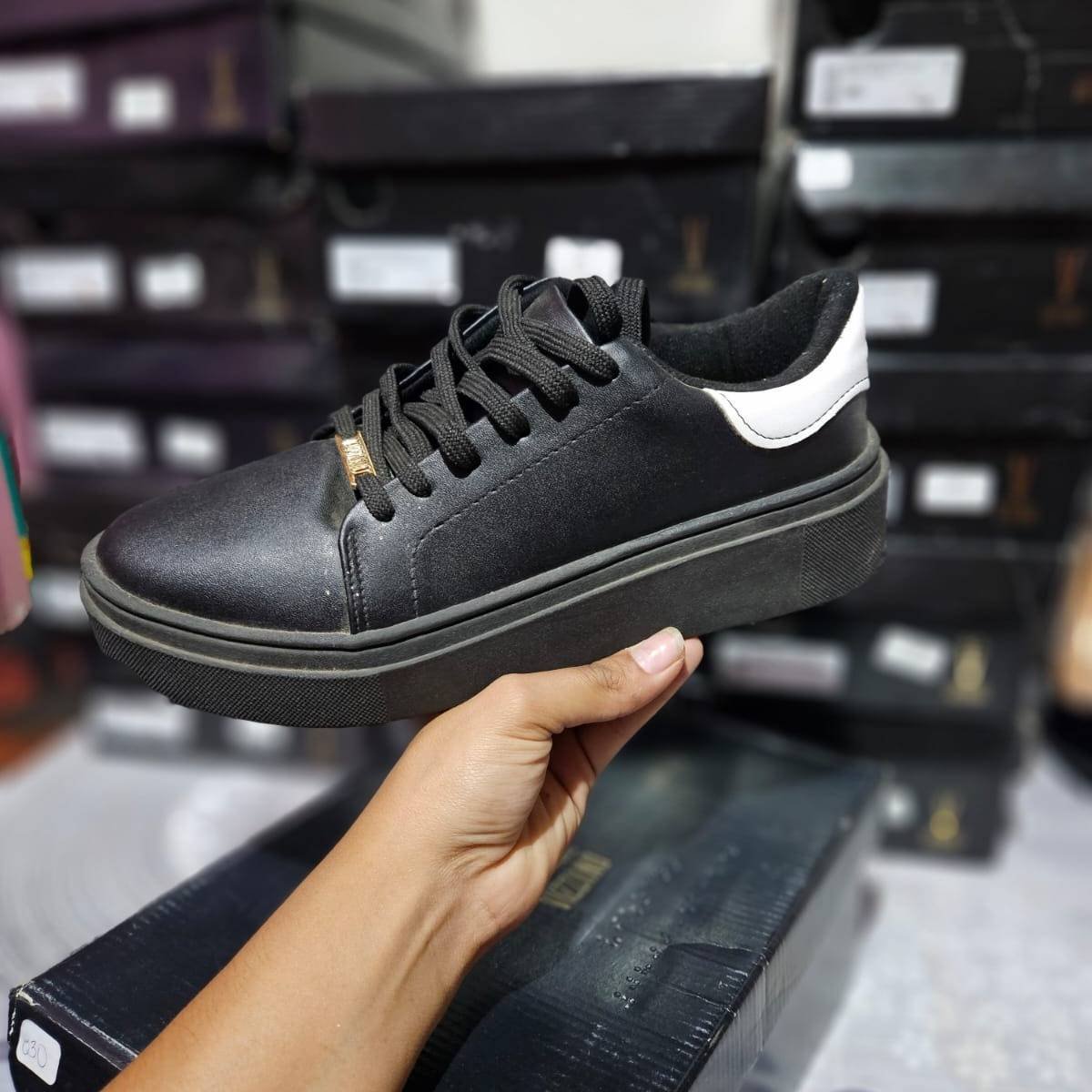 TENNIS UNISEX PELICA NEGRO