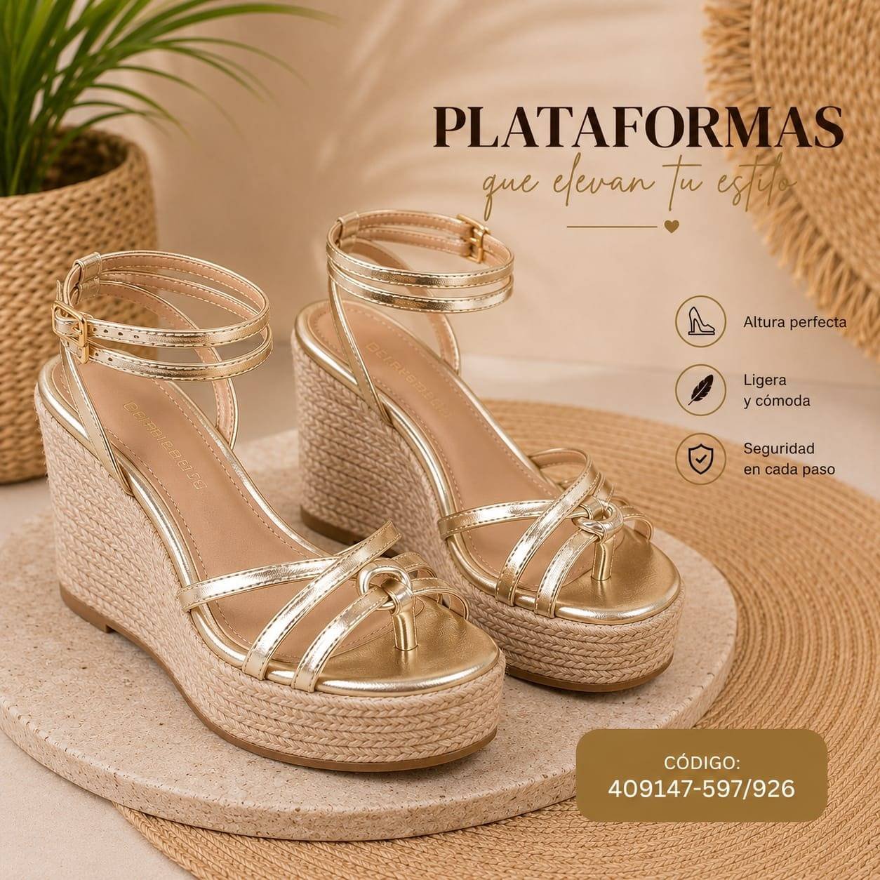 SANDALIA PLATAFORMA 